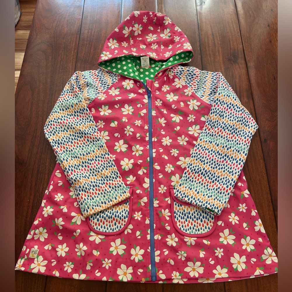Wildflowers Rain or Shine Raincoat